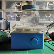 a biotecnologia amadora orbital shaker v 10 vários biologia de laboratório haste 3d print model - Mito3D