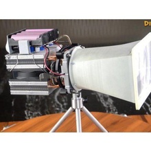 diy seachlight torch el feneri led spot aracı 3d print model - Mito3D