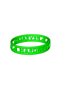 dj hardwell revealed bangle jewelry jewel 3d print model - Mito3D