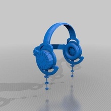 dj auriculares deberes herramienta 3d impresión 3d print model - Mito3D
