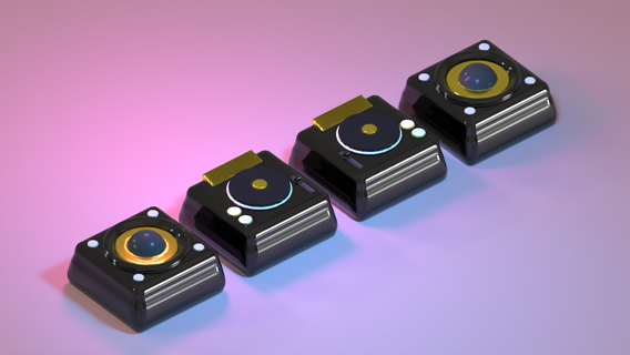 dj ensemble keycaps 3d print model - Mito3D
