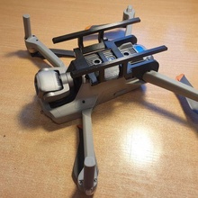 dji ar 2s dobrável aterrissagem engrenagem gadget pernas zangão 3d print model - Mito3D