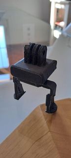 dji abierto gopro + artag montar zumbido cámara caja caso funda 3d print model - Mito3D