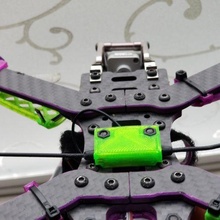 dji tasso fuoco incrociato antenna gioco armattan drone fpv kwad montare nano cucchiai veicoli 3d print model - Mito3D