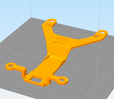 dji zangão partes suporte 3d print model - Mito3D