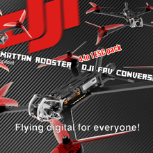 dji fpv - armanttan rooster ultimate conversion kit v2 various 24ghz 900mhz drohne drone quadcopter quad rush cherry rxsr air unit r9 crossfire frsky armattan 3d print model - Mito3D