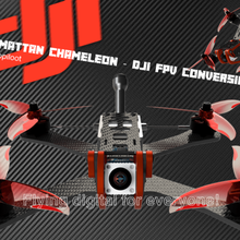 dji fpv - armattan chameleon conversion kit various drohne drone quadcopter quad rxsr air unit r9 crossfire frsky 3d print model - Mito3D