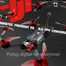 dji fpv - transtec freedom v2 conversion kit various rush air unit r9 crossfire crsf 3d print model - Mito3D