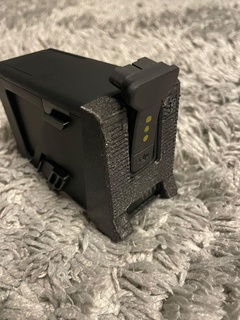 dji fpv batería caso funda zumbido protector 3d print model - Mito3D