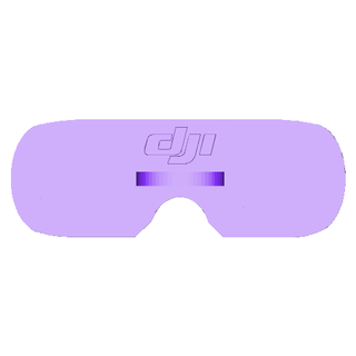 dji fpv goggles lens protector simple 3d printing 3d print model - Mito3D