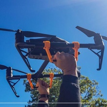 dji ispirare 2 catturare maniglie 1 drone 3d print model - Mito3D