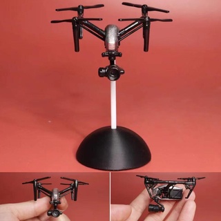 dji ispirare 2 volo atteggiamento miniatura Compreso supporto 1 12 drone ob bjd 3d print model - Mito3D