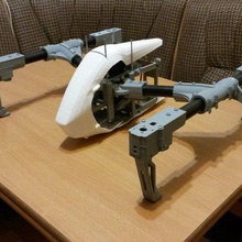 dji inspire Spiel begeistern quadrocopter 3d print model - Mito3D