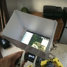 dji mavic 2 pro holder sun shield ipad mini drone photography 3d print model - Mito3D