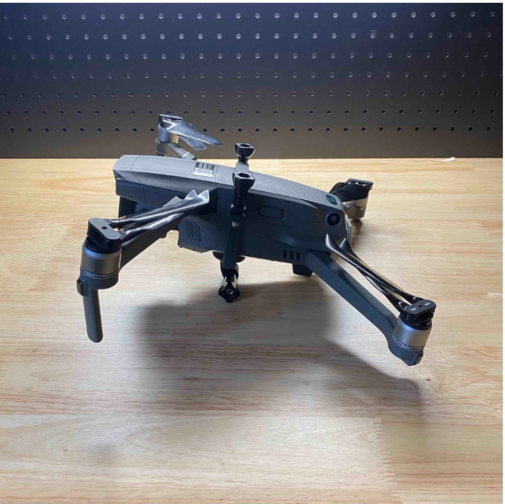 dji mavic 2 pro zoom gopro mount drone 3D print model - Mito3D