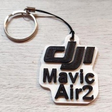 dji mavic air 2 keychain keychains 3d print model - Mito3D