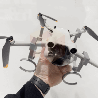 dji mavic mini 3 pro float adapters phantomizer accessories drone skids landing mini3 3d print model - Mito3D