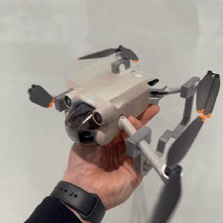 dji mavic mini 3 pro atterraggio pattini fantasma Accessori drone mini3 3d print model - Mito3D