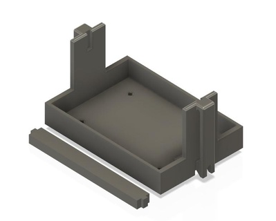dji mavic profesyonel 2 monte edilebilir pil şarj cihazı kullanım elastik kayışlar 3d print model - Mito3D