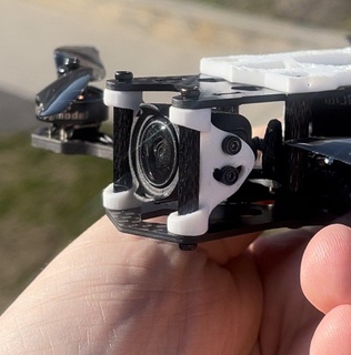 dji o3 Abstand Kamera montieren Drohne qav fpv 3d print model - Mito3D