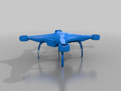 dji fantasma drone clone gadget 3d print model - Mito3D