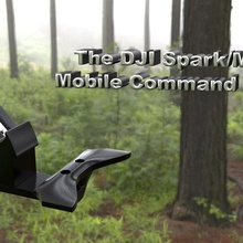 dji spark mavic mobile command center game r c vehicles tripod mount remote control holder 3d print model - Mito3D