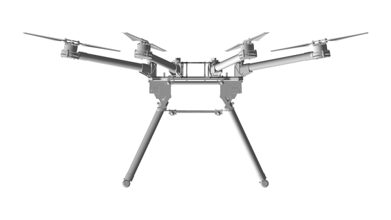 dji diffusione Ali s1000 octocopter drone telaio fpv quadricottero rc aereo rcplane Contare uav 3d print model - Mito3D