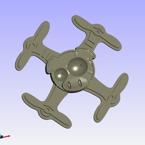 dji subaru cochon art 2d 3D print model - Mito3D