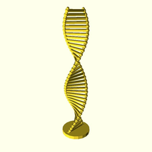DNA modeller 3d print model - Mito3D