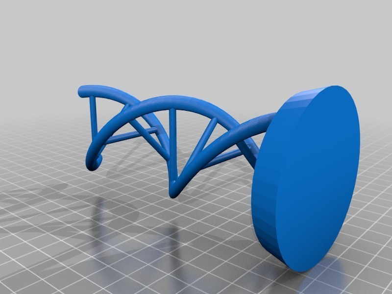 DNA çift sarmal model 3d baskı 3D print model - Mito3D