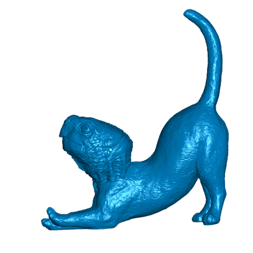 DNA hacken Kitty Schildkröte Katze Genetik Dekor 3D print model - Mito3D