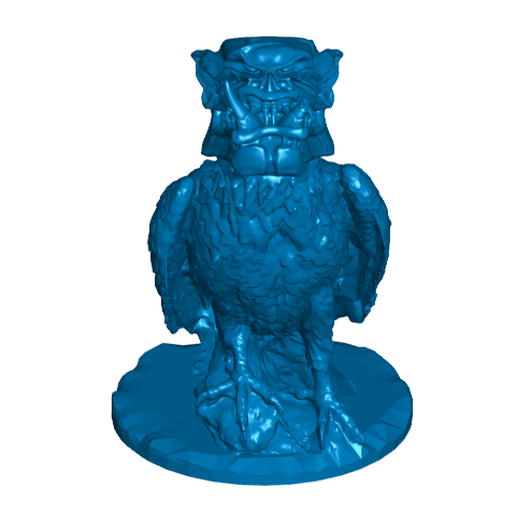 adn cortar tajos orco membrete águila genética decoración 3D print model - Mito3D