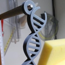 dna keychain various 3d print model - Mito3D