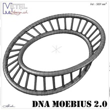 20 dna moebius takı bilezik bijoux 3d print model - Mito3D