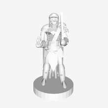 dnd humanos rodízio jogo dungeon masmorras e dragões miniatura wargaming 3d print model - Mito3D