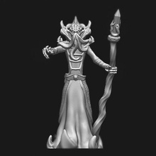 dnd miniature illithid mindflayer monster ver 30 tool 3d printing action figure character display dungeons dragons fantasy mini model static statue strategy game tabletop underdark 3d print model - Mito3D