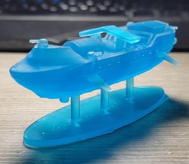 dnd war airship mini Game ttrpg 3d print model - Mito3D