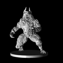 dnd Werwolf Zahl Miniatur Tischplatte Mini Spiel Kriegsspiel Verlies Kriegshammer Epos Spielzeug Statue Wolf Monster 3d print model - Mito3D