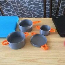 dob TSk Kuchy ky mutfak gereçleri çocuklar çanak çocuk oyuncak konteyner tencere Fincan araç Miska pnev rendlk oyun setleri 3d print model - Mito3D