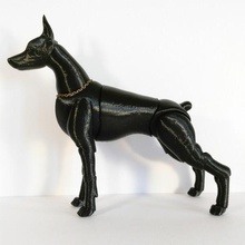 doberman bjd divers jouet articulé animal chien 3d print model - Mito3D
