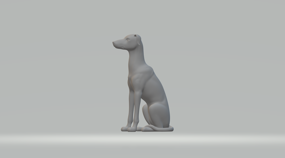 Dobermann frei 3d drucken Modell Hund Tier Haustier druckbar Deutsche Pinscher Miniaturen Figuren Kunst Skulpturen 3d print model - Mito3D