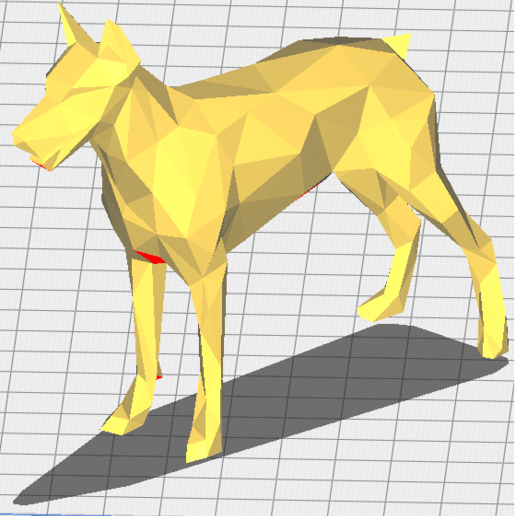 caballero escuela politécnica perro animal decoración Arte 3D print model - Mito3D