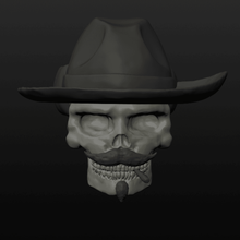 doc holliday ring jewelry tombstone custom cowboy 3d print model - Mito3D