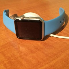dock di apple watch gadget 3d print model - Mito3D