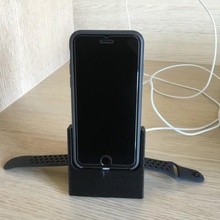 dock iphone 6s watch tool 3d print model - Mito3D