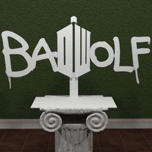 doctor - bad wolf art signs logos tv sign show logo log emblem dr dpicks doctorwho doctore british bbc badwolf 3d print model - Mito3D