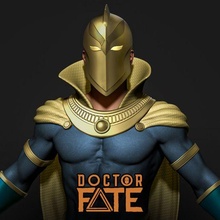 doctor fate - dc comics drfate marvel hero villain print 3d sculpture 3d print model - Mito3D