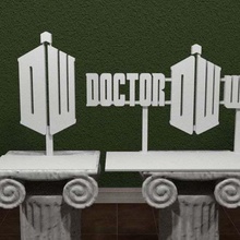 doctor logo art signs logos tv sign show log emblem dr doctorwho doctore british bbc 3dpicks 3d print model - Mito3D
