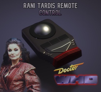 doctor rani tardis remote control 3d print model - Mito3D