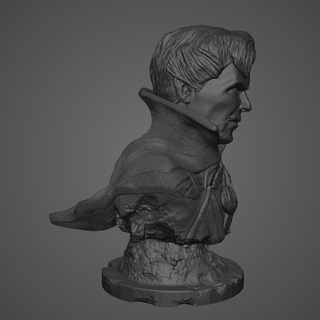 doktor garip drstrange mavel Yenilmezler heykel cadı son oyun sonsuzluk savaş benedict Cumberbatch 3d print model - Mito3D